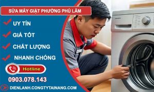 sửa máy giặt phường phú lâm giá rẻ