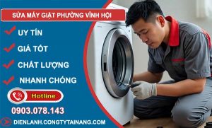 sửa máy giặt phường vĩnh hội giá rẻ