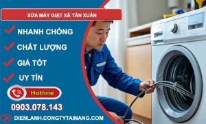 sửa máy giặt tại xã tân xuân giá rẻ