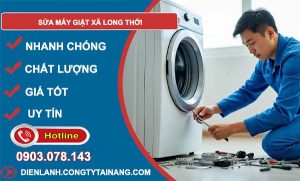 sửa máy giặt xã long thới giá rẻ