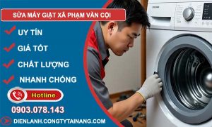 sửa máy giặt xã phạm văn cội uy tín