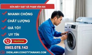sửa máy giặt xã phạm văn hai giá rẻ