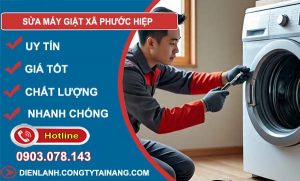 sửa máy giặt xã phước hiệp
