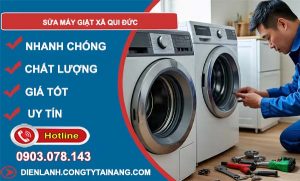 sửa máy giặt xã qui đức giá rẻ