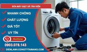 sửa máy giặt xã tân kiên giá rẻ