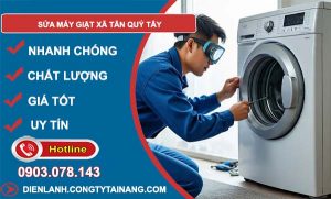 sửa máy giặt xã tân quý tây giá rẻ