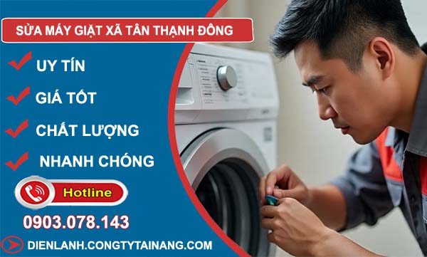 sửa máy giặt tân thạnh đông giá rẻ