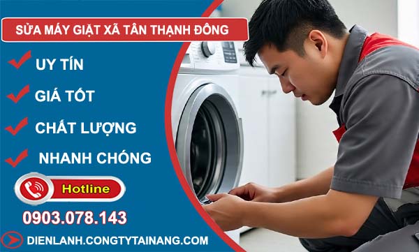 sửa máy giặt tân thạnh đông uy tín
