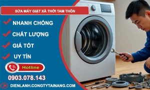sửa máy giặt xã thới tam thôn giá rẻ
