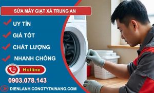 sửa máy giặt xã trung an uy tín