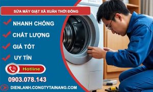 sửa máy giặt xã xuân thới đông giá rẻ