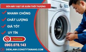 sửa máy giặt xã xuân thới thượng giá rẻ