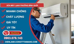 sửa máy lạnh phường bình quới giá rẻ