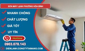 sửa máy lạnh phường hoà bình