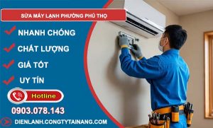 sửa máy lạnh phường phú thọ giá rẻ