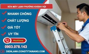 sửa máy lạnh tại phường khánh hội