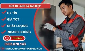 sửa tủ lạnh xã tân hiệp