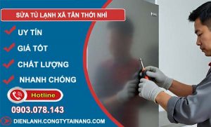 sửa tủ lạnh xã tân thới nhì