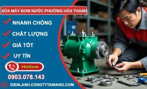 sửa máy bơm nước phường hoà thạnh