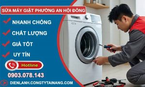 sửa máy giặt phường an hội đông giá rẻ