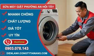sửa máy giặt phường an hội tây uy tín
