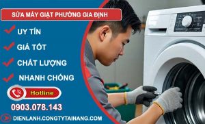 sửa máy giặt phường gia định