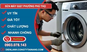 sửa máy giặt phường phú thọ