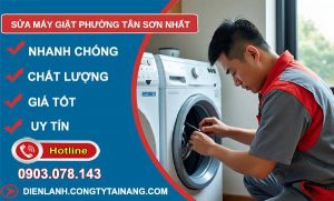 sửa máy giặt phường tân sơn nhất giá rẻ