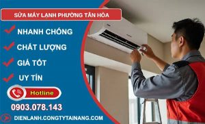 sửa máy lạnh phường tân hoà
