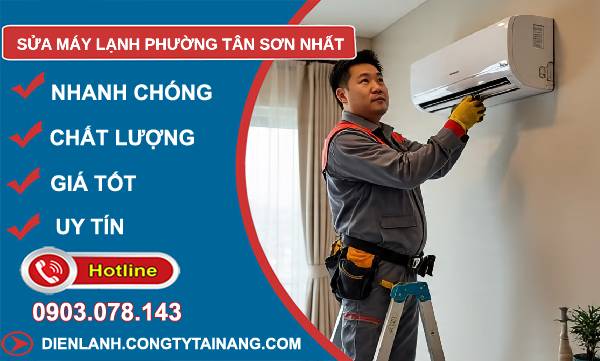 sửa máy lạnh phường tân sơn nhất