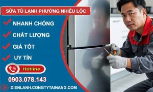 sửa tủ lạnh phường nhiêu lộc uy tín