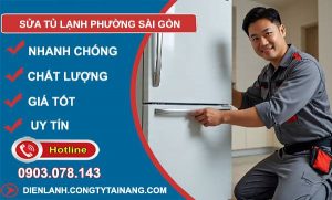 sửa tủ lạnh phường sài gòn giá rẻ