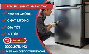 sửa tủ lạnh xã an phú tây