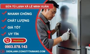 sửa tủ lạnh xã le minh xuân uy tín