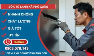 sửa tủ lạnh xã phú xuân