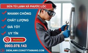 sửa tủ lạnh xã phước lộc