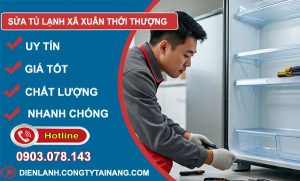sửa tủ lạnh xã xuân thới thượng
