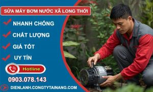 sửa máy bơm nước xã long thới uy tín