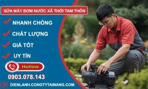 sửa máy bơm nước xã thới tam thôn giá rẻ