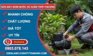 sửa máy bơm nước xã xuân thới thượng giá rẻ