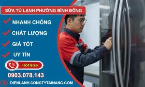sửa tủ lạnh phường bình đông