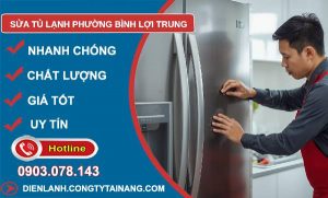 sửa tủ lạnh phường bình lợi trung uy tín