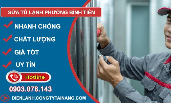 sửa tủ lạnh phường bình tiên uy tín