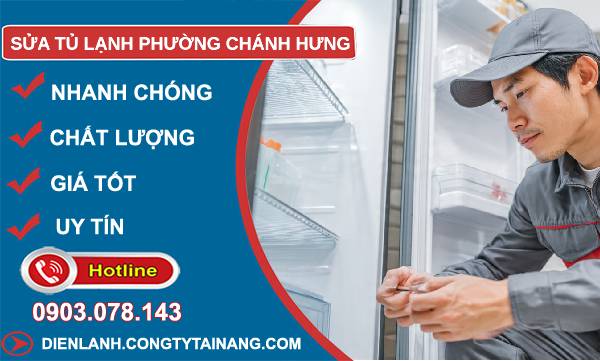 sửa tủ lạnh phường chánh hưng giá rẻ