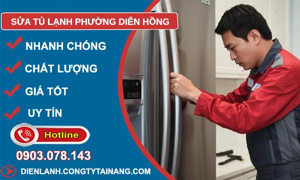 sửa tủ lạnh phường diên hồng uy tín