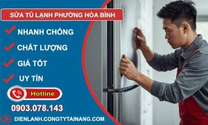 sửa tủ lạnh phường hoà bình