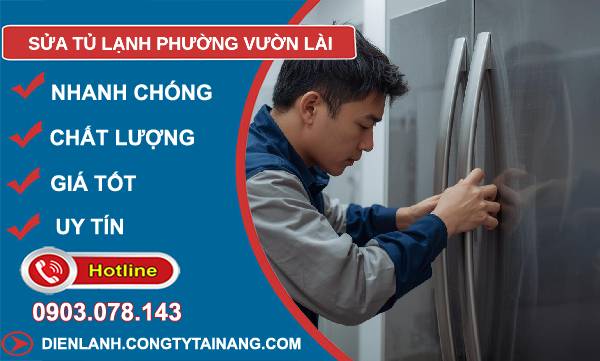 sửa tủ lạnh phường vườn lài uy tín