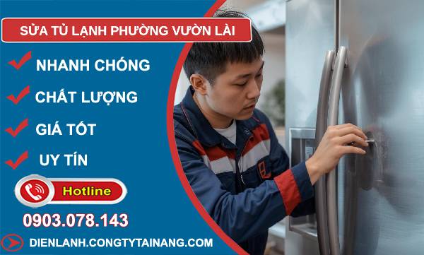 sửa tủ lạnh phường vườn lài