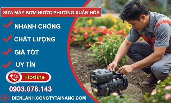 sửa máy bơm nước phương xuân hoà