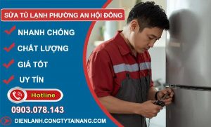 sửa tủ lạnh phường an hội đông uy tín